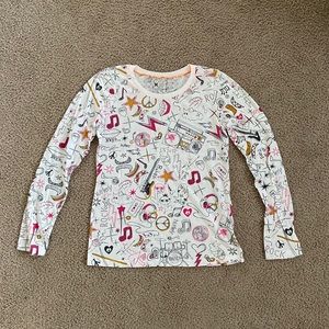 Hurley Long Sleeve Doodle Tee